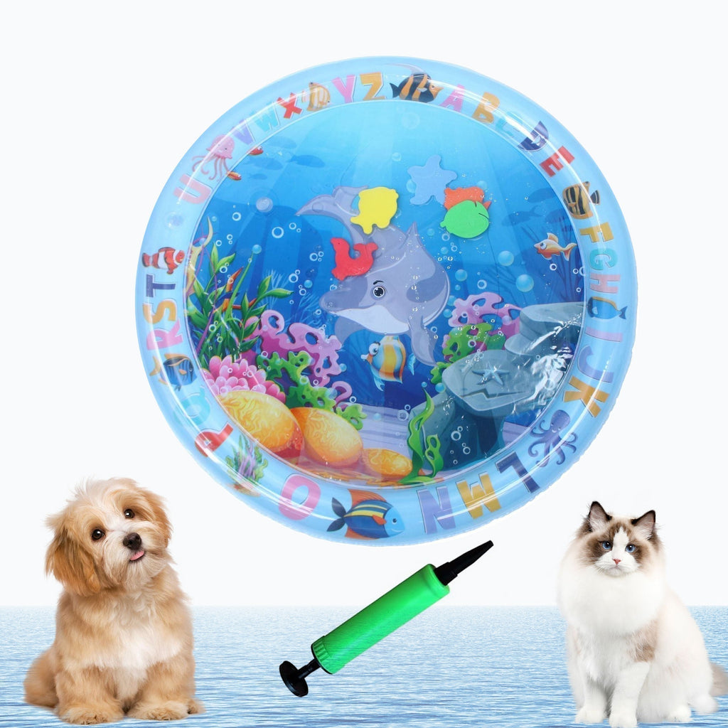 AquaWhisk™ — Libérez les instincts sauvages de votre chat pour un plaisir sans fin et un confort rafraîchissant