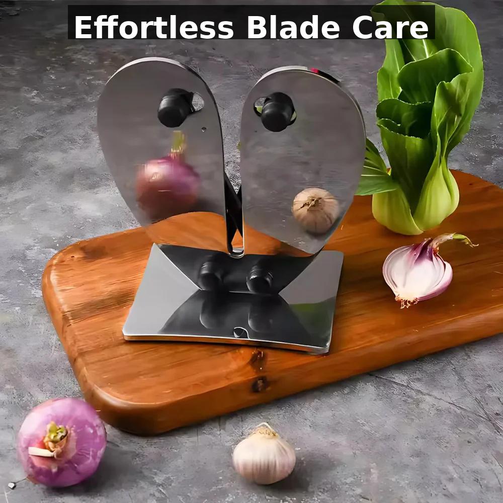 EdgeMaster – Aiguiseur de Couteaux Professionnel en Acier Inoxydable 3-en-1