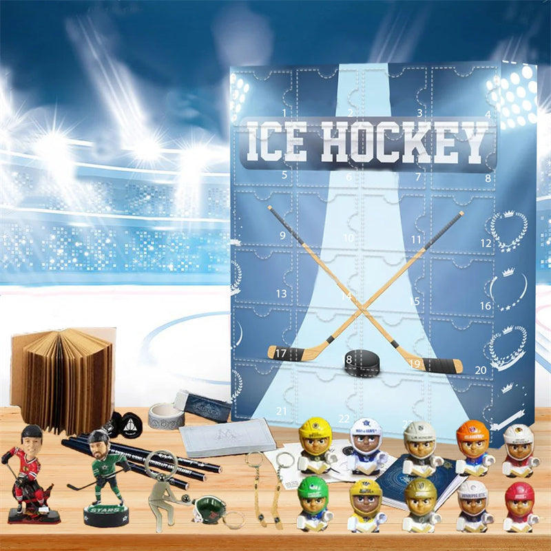 Calendrier de l'Avent Hockey 2025 - Celui avec 24 Petites Portes