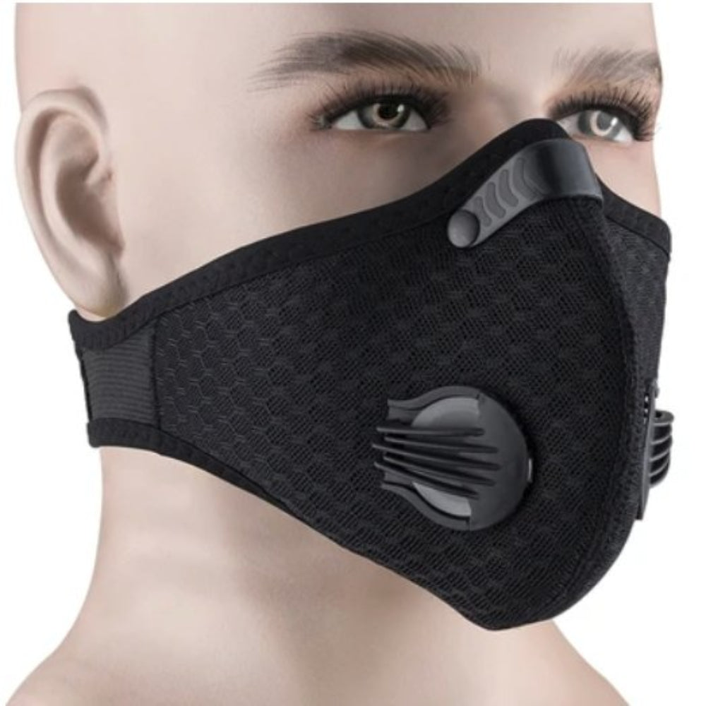 Skanto | Masque Facial Réutilisable contre la Pollution | Filtre à 5 Couches & Soupapes
