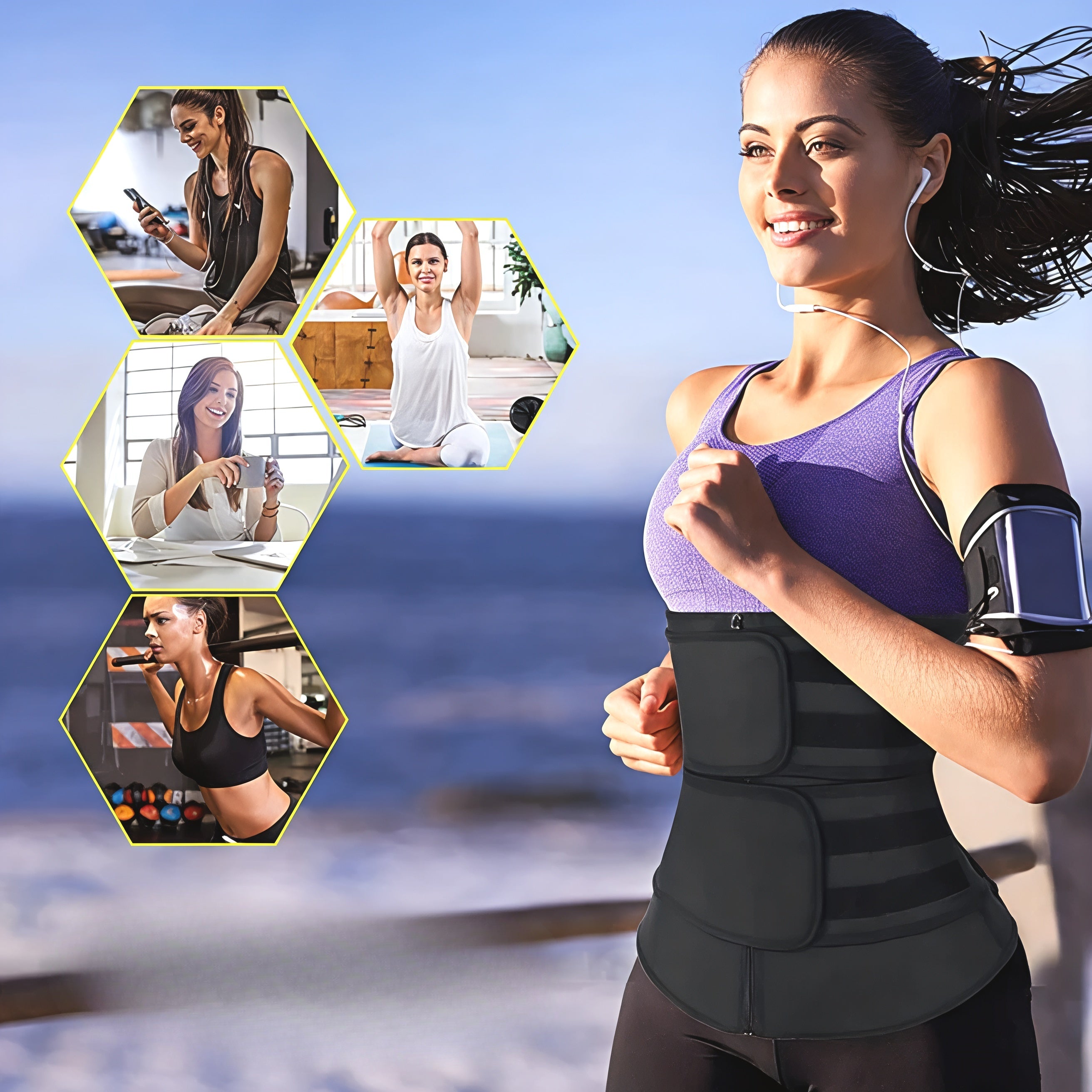Skanto | Ceinture de Sport en Néoprène Affinante