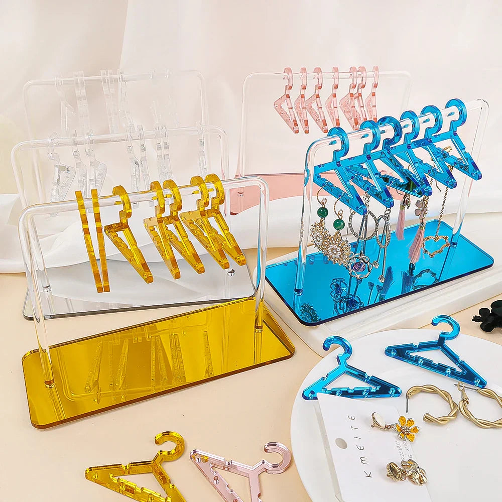 Support d'affichage de bijoux en huit pièces | Rack organisateur