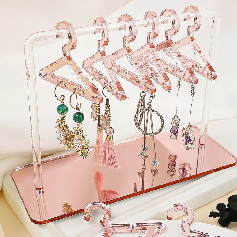 Support d'affichage de bijoux en huit pièces | Rack organisateur