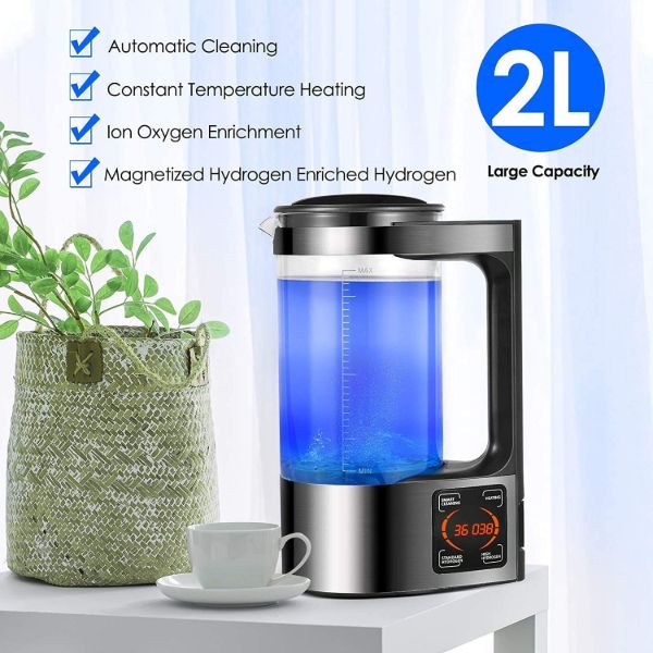 Purificateur d'eau électrique avec option hydrogène et alcaline - PureFlow