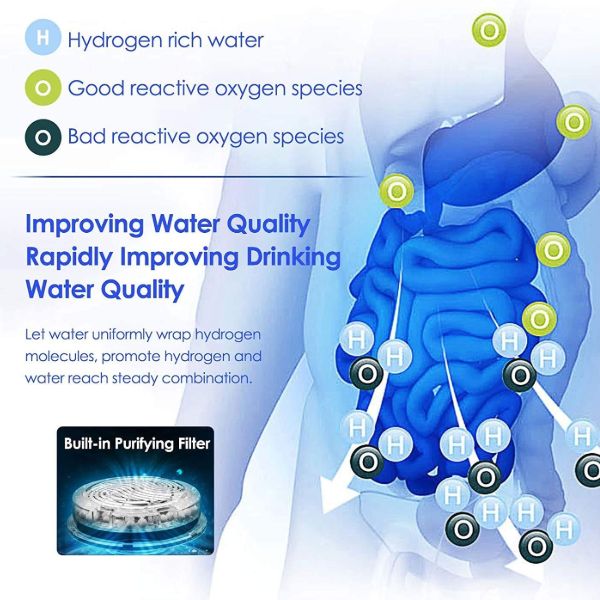 Purificateur d'eau électrique avec option hydrogène et alcaline - PureFlow