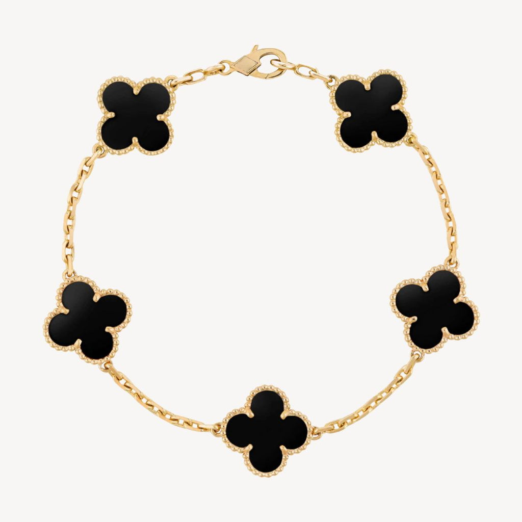 Bracelet Élégant en Charms Trèfle pour Femmes