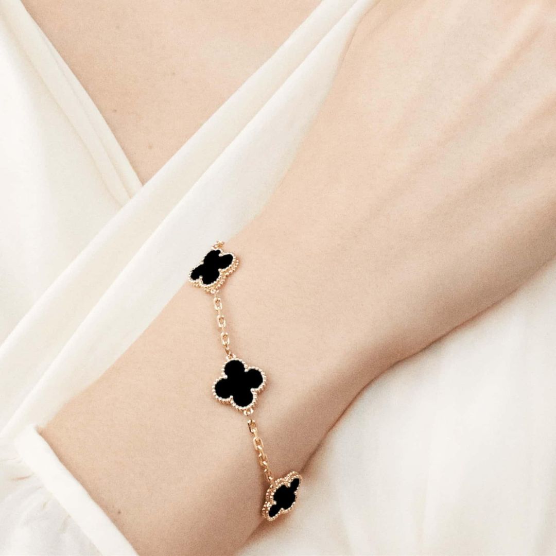 Bracelet Élégant en Charms Trèfle pour Femmes