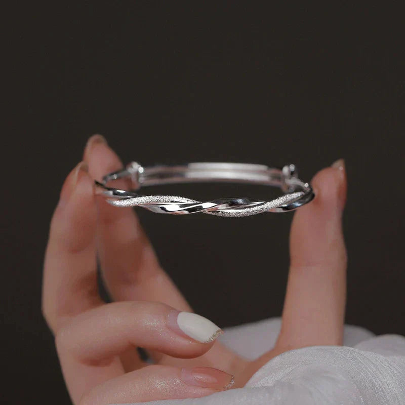 Bracelet en Argent Élégant | Design Intriqué