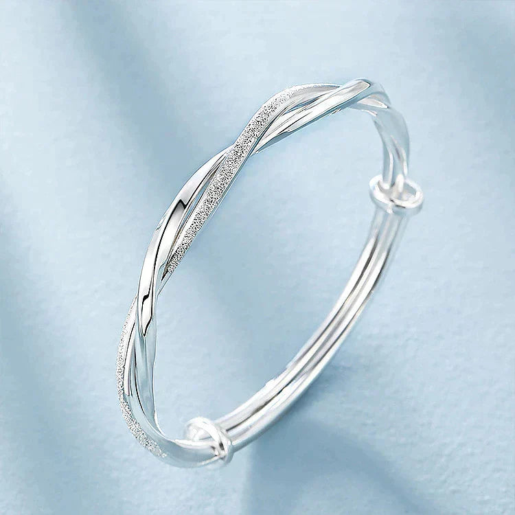 Bracelet en Argent Élégant | Design Intriqué