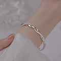 Bracelet en Argent Élégant | Design Intriqué