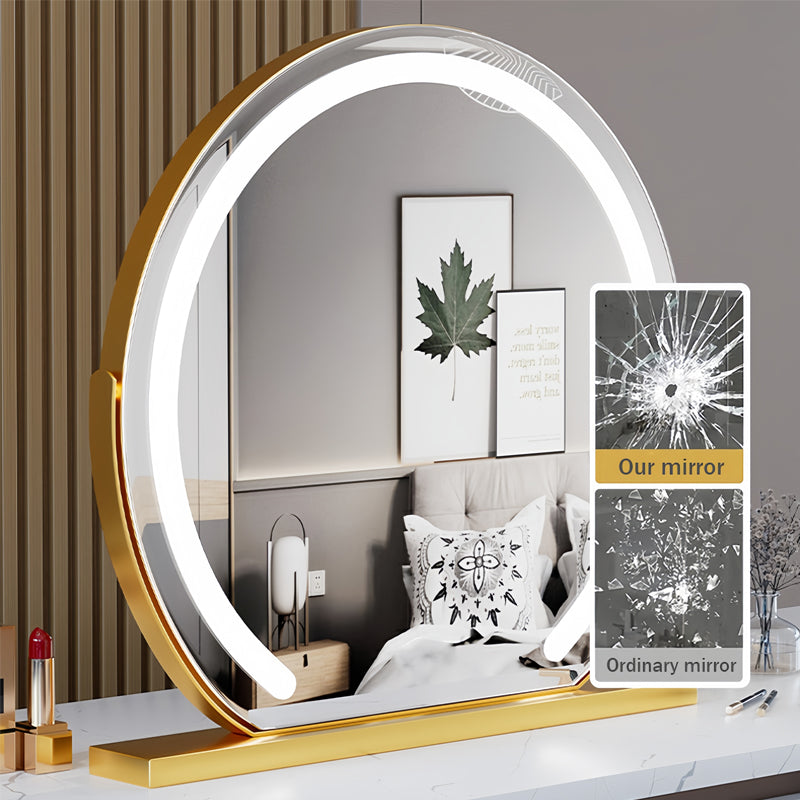 Miroir de Maquillage LED Intelligent avec Contrôle Tactile