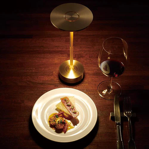 NordicaLight Luxe Lampe de Table Sans Fil | Élégante & Flexible