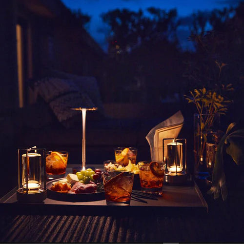 NordicaLight Luxe Lampe de Table Sans Fil | Élégante & Flexible