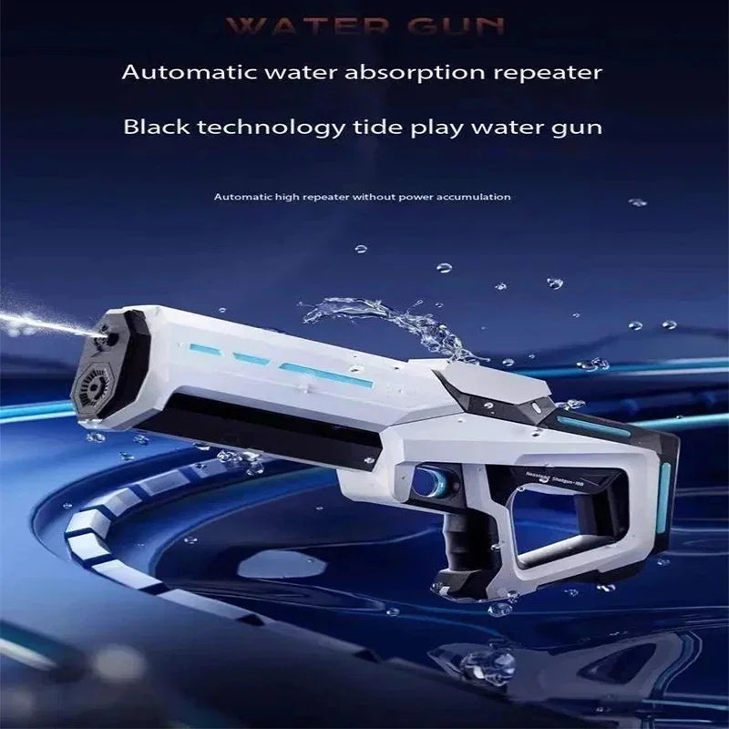 Pistolets à Eau Électriques - Jets d'Eau Automatiques Puissants