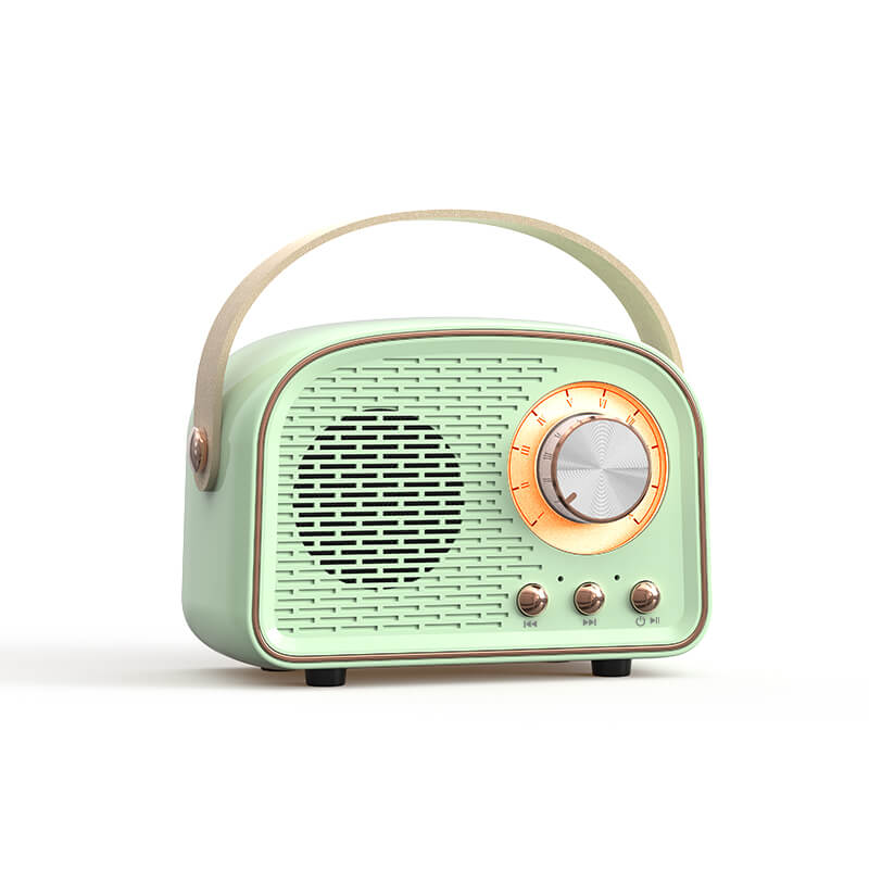 Haut-parleur Bluetooth vintage avec radio FM – RetroVibe