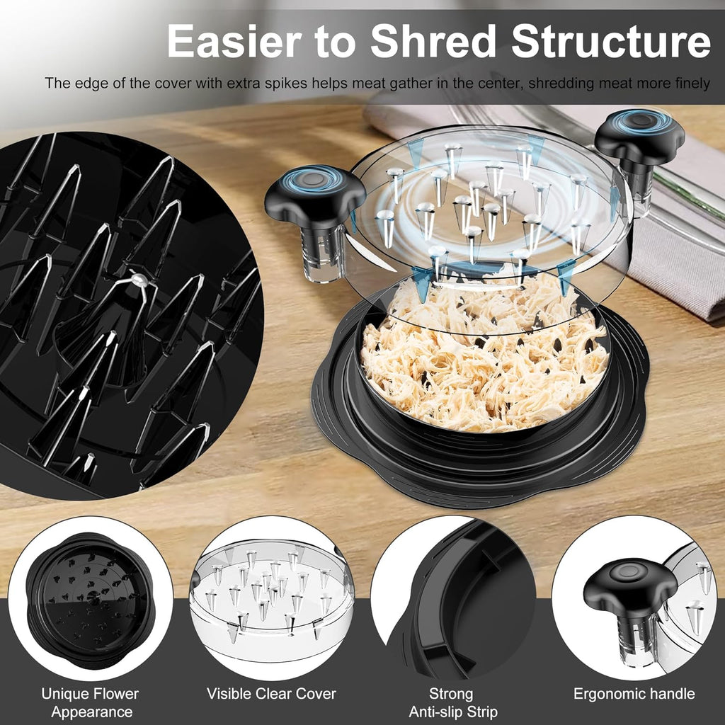 Outil Ergonomique pour Effilocher le Poulet - ErgoShredder