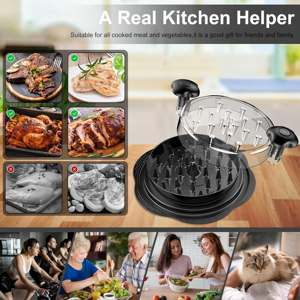Outil Ergonomique pour Effilocher le Poulet - ErgoShredder