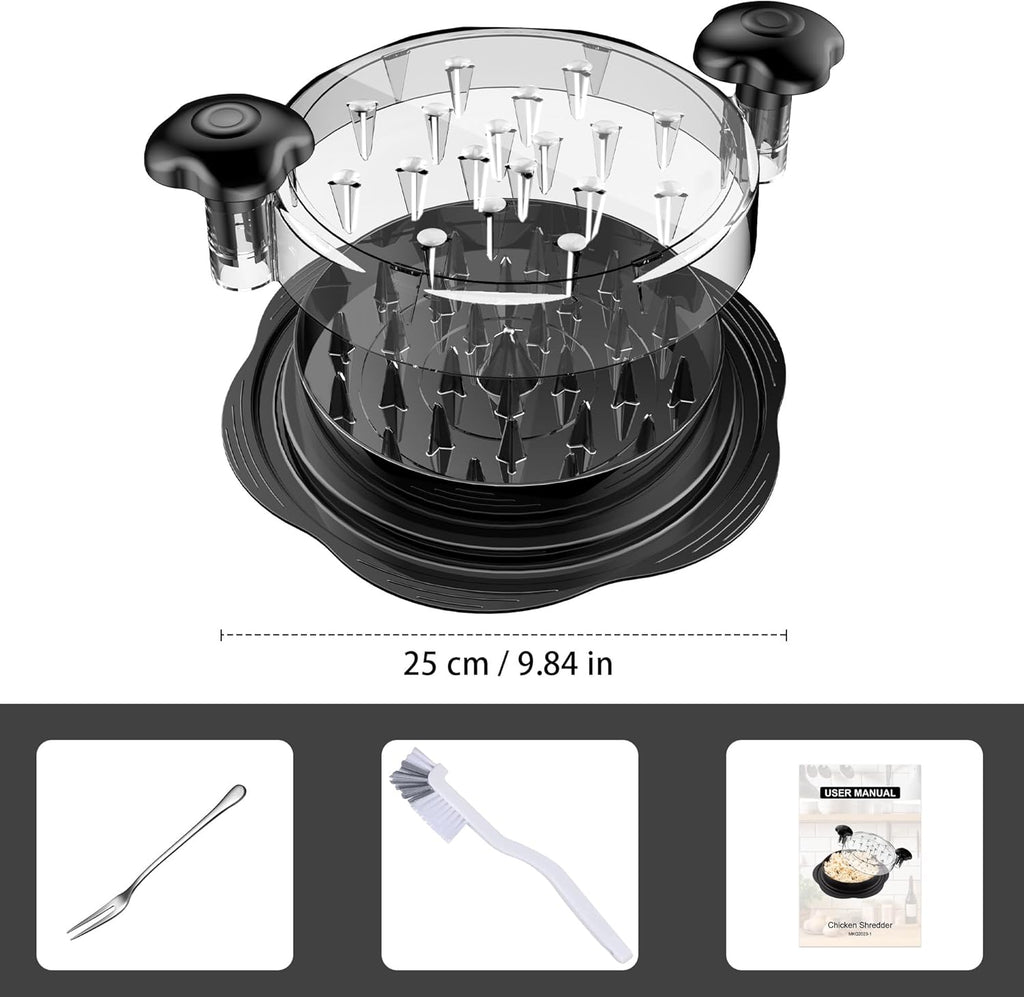 Outil Ergonomique pour Effilocher le Poulet - ErgoShredder