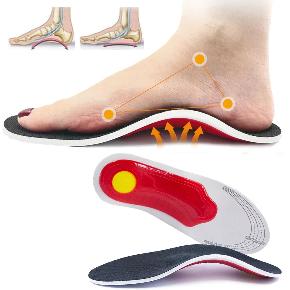 Semelles de soutien pour douleur au pied | Ergonomiques & Respirantes