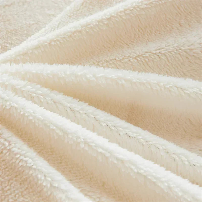 Couverture Pondérée en Quilt Épais et Confortable pour l'Hiver