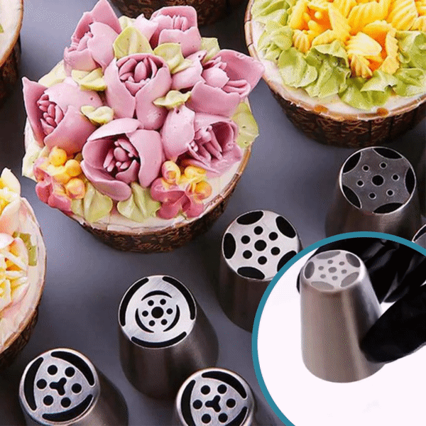 Cuisinez de magnifiques et professionnelles gâteaux ! | Ensemble de 14