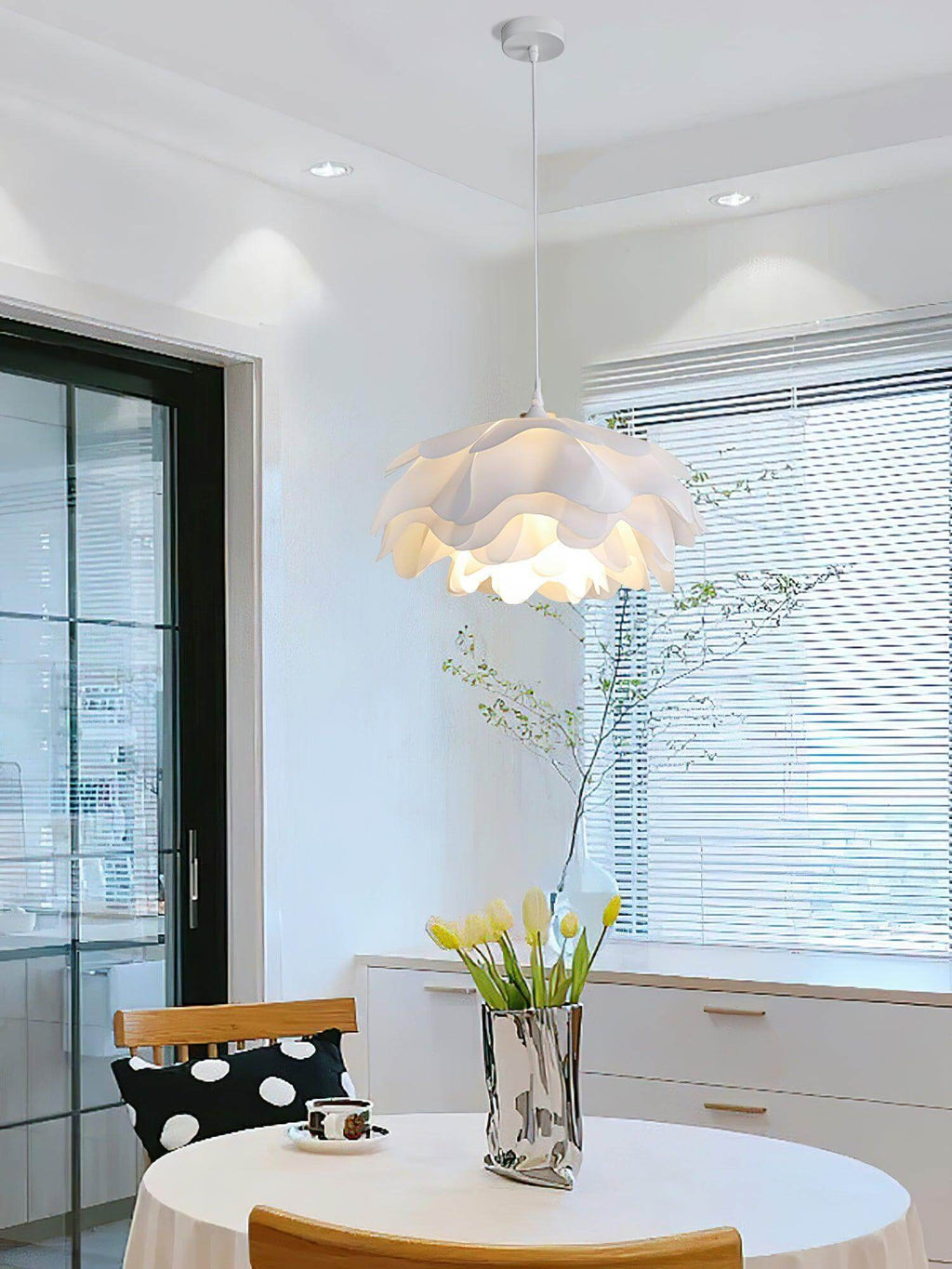 Lampe Pendante en Forme de Fleur