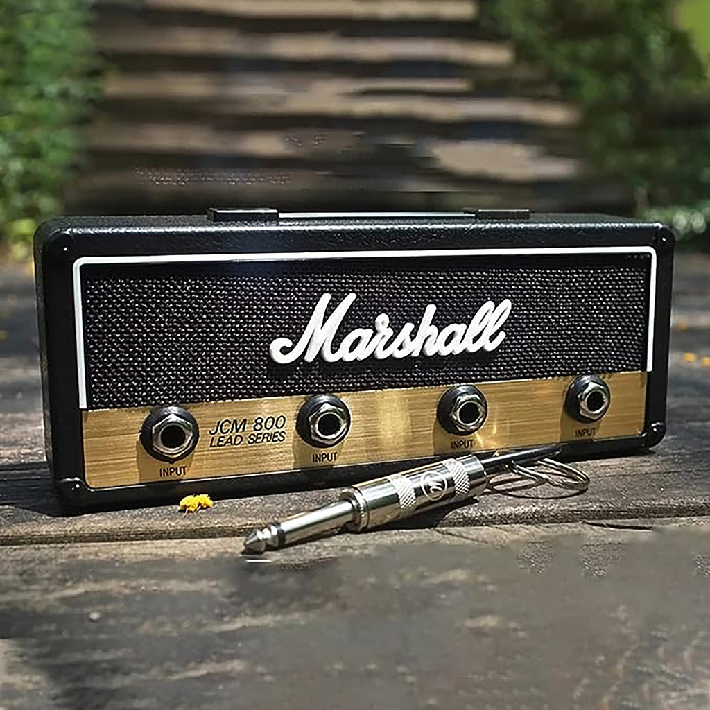 Keyamp Porte-clés | Design amplificateur de guitare | Tableau mural porte-clés avec entrées Jack