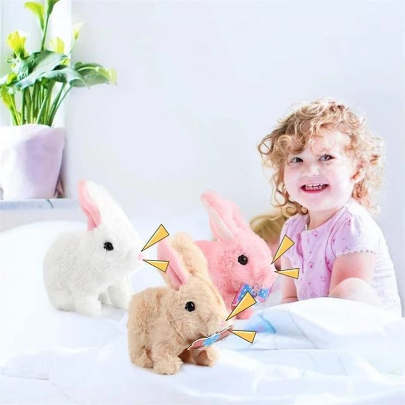 Lapin Jouet Interactif – Nola | Émet des Sons et Bouge