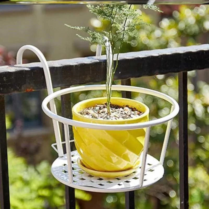 Support suspendu pour pots de fleurs
