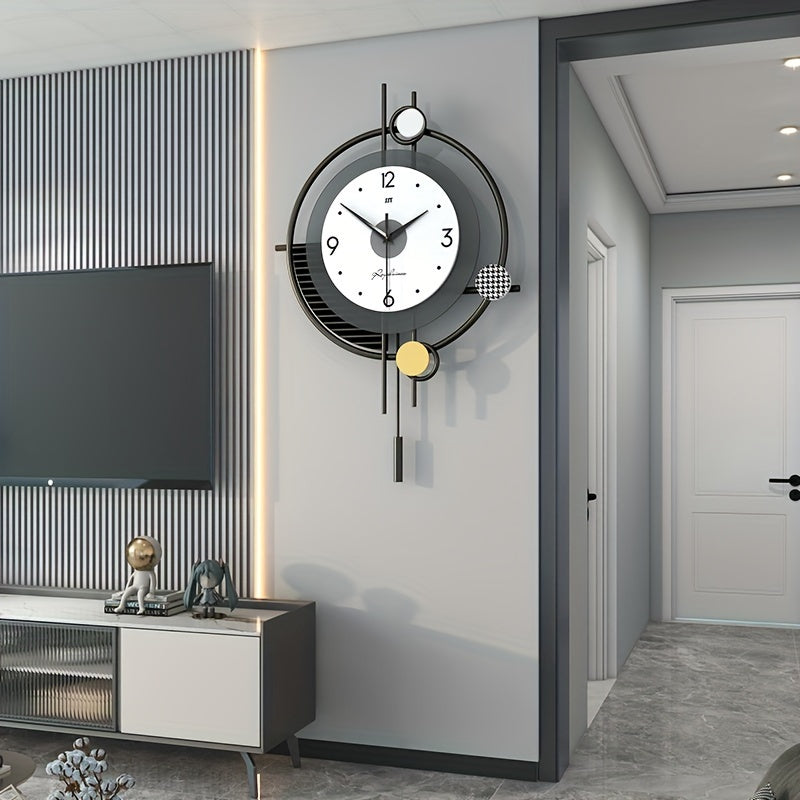AURA - Horloge de Salon Élégante avec Accent de Design Simple