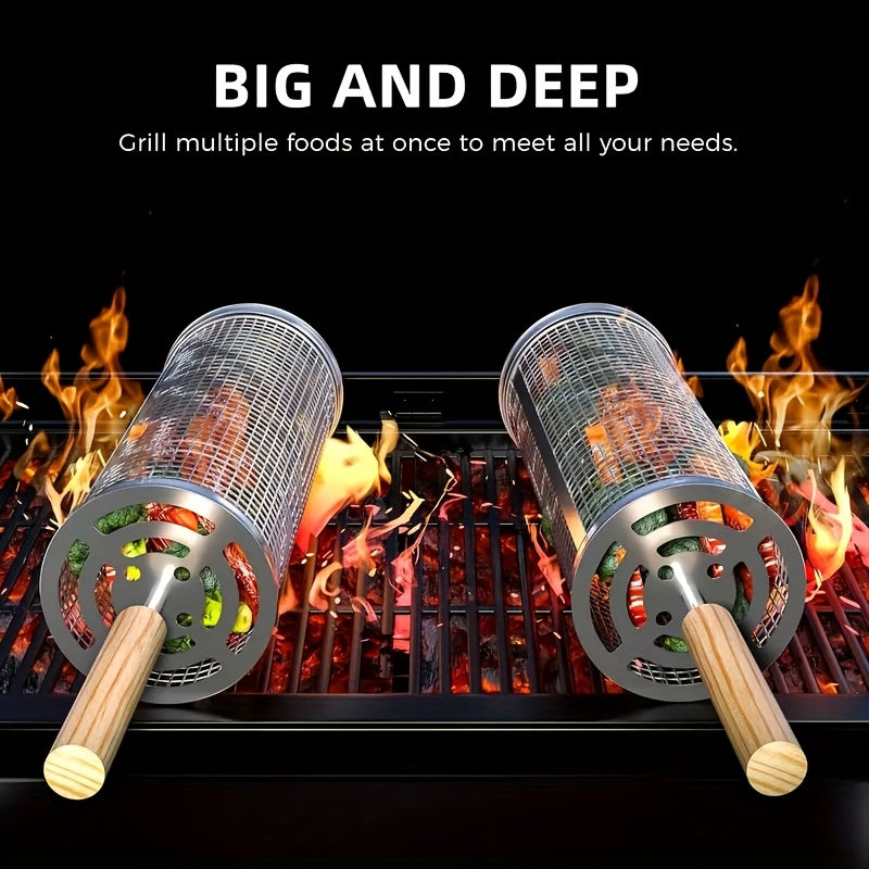 FOUR À FEU – Ensemble de Gril Portable Résistant à la Chaleur