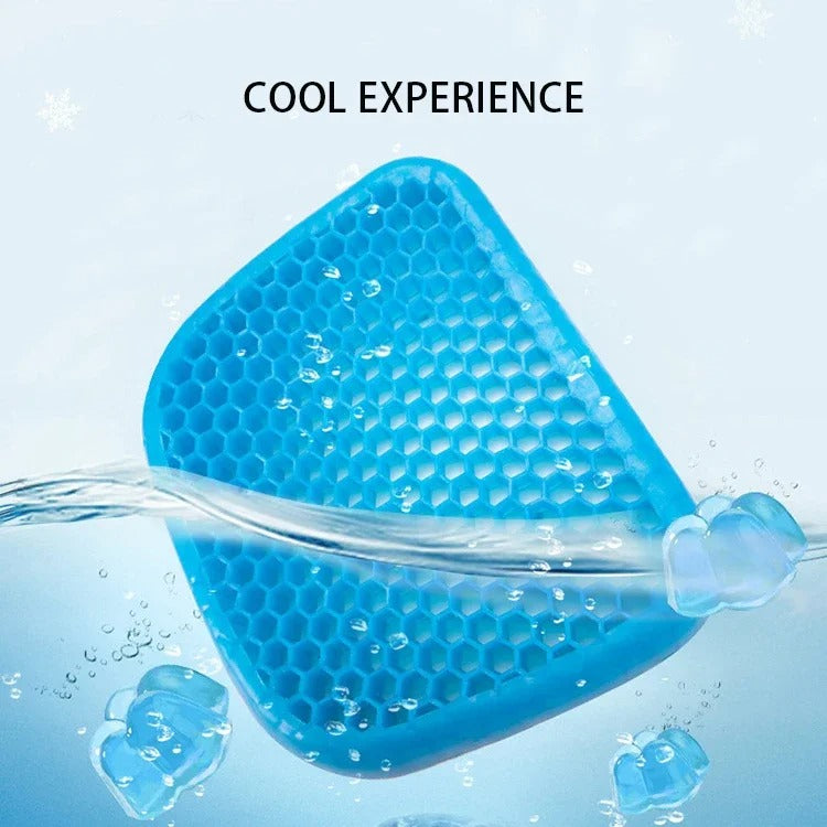 Coussin de Siège en Gel Orthopédique pour le Soutien du Coccyx et du Dos