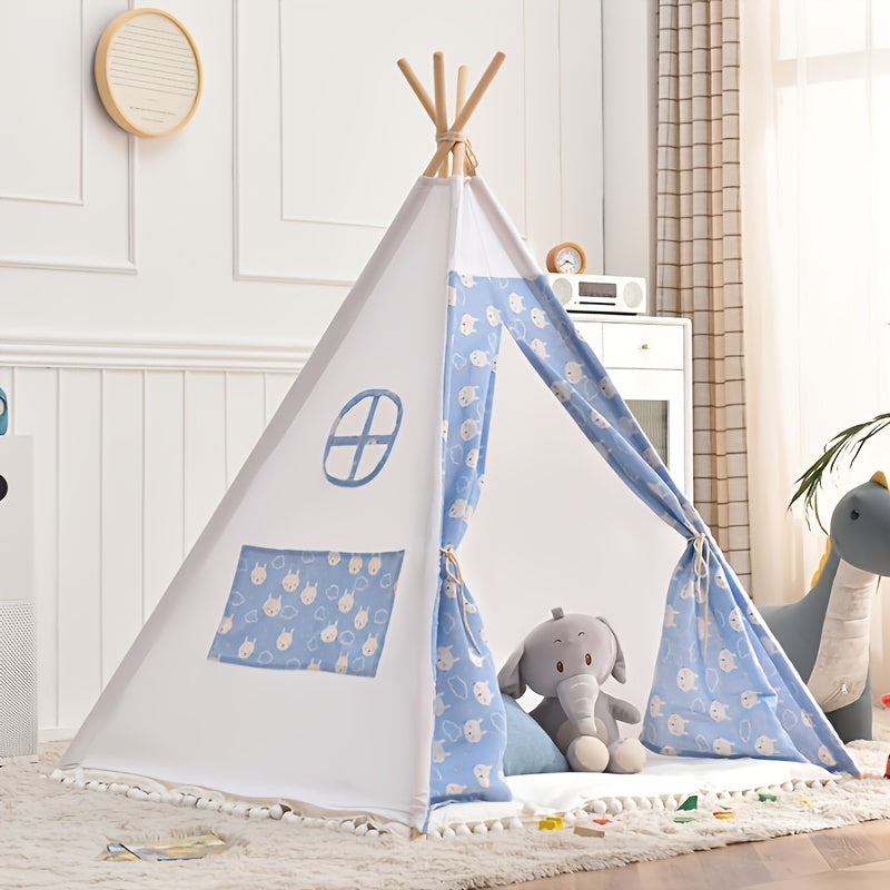 KiddieTipi Tente Tipi Multifonctionnelle - Tentes Douces pour Intérieur et Extérieur