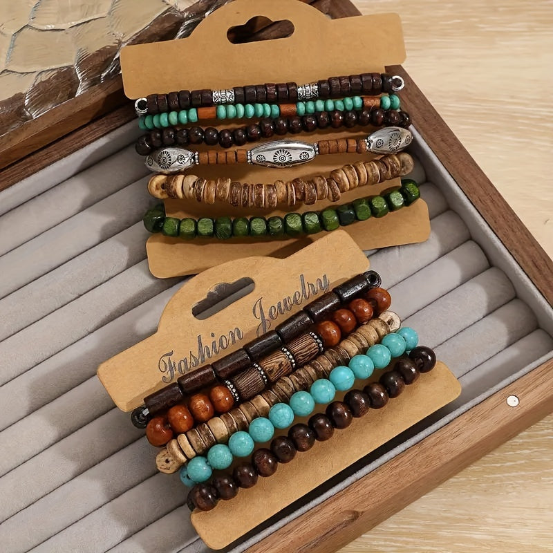 Ensemble de bracelets naturels – Pour un look élégant