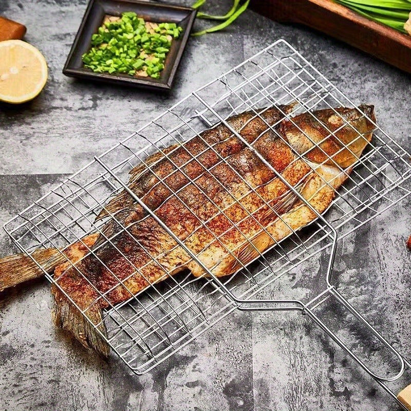 GRILLGRID – Panier de BBQ Grande Capacité pour un Contrôle de Grillade Uniforme en Plein Air
