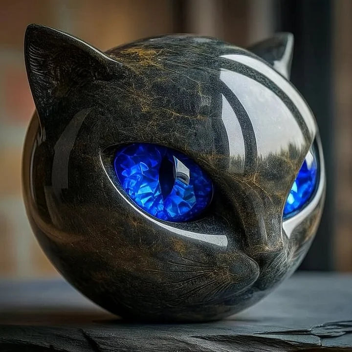 50% de réduction | Noctura™ | Sculpture mystique de chat noir