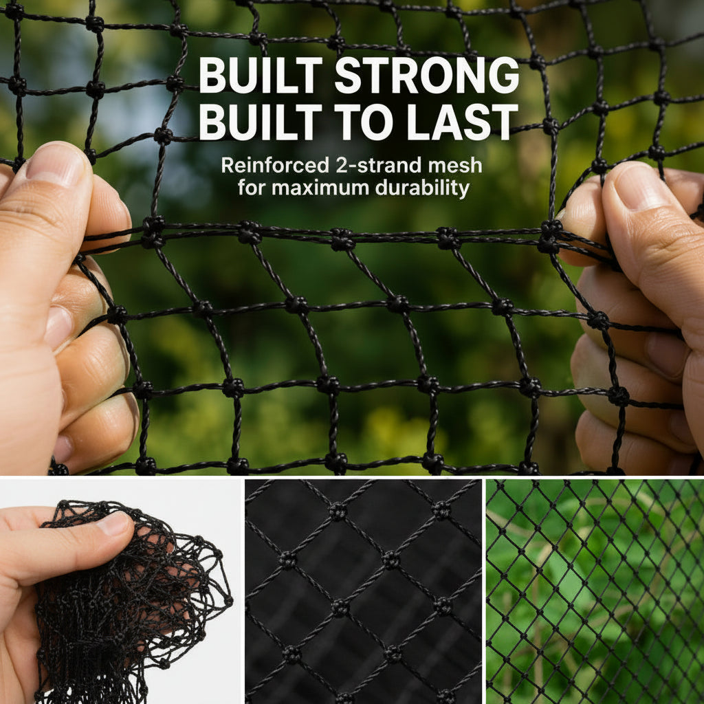 FARMGUARD – Filet de Protection pour Vergers, Oiseaux et Cerfs