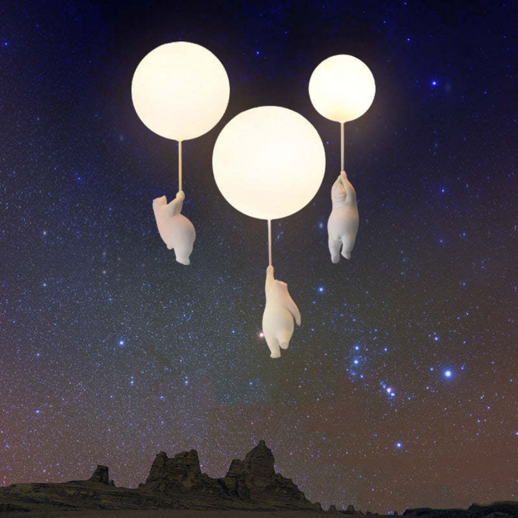 Luminaires de Plafond Fateh Luminaires Suspendus Ours Ballon