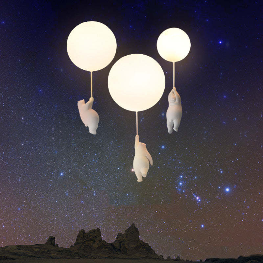 Luminaires de Plafond Fateh Luminaires Suspendus Ours Ballon