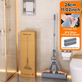 CLEANFLOW - Mop à Pression Éponge Haute Absorption pour Salle de Bain et Sols