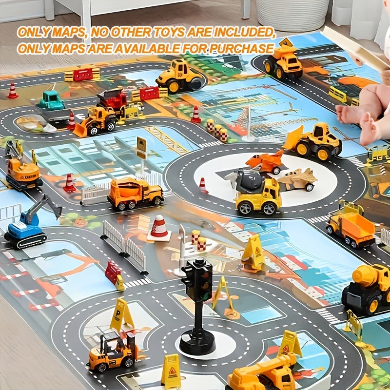 Tapis de Jeu Construction et Aventure – Pour Petits Explorateurs et Joueurs Créatifs