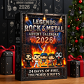 Calendrier de l'Avent Rock Legends 2026
