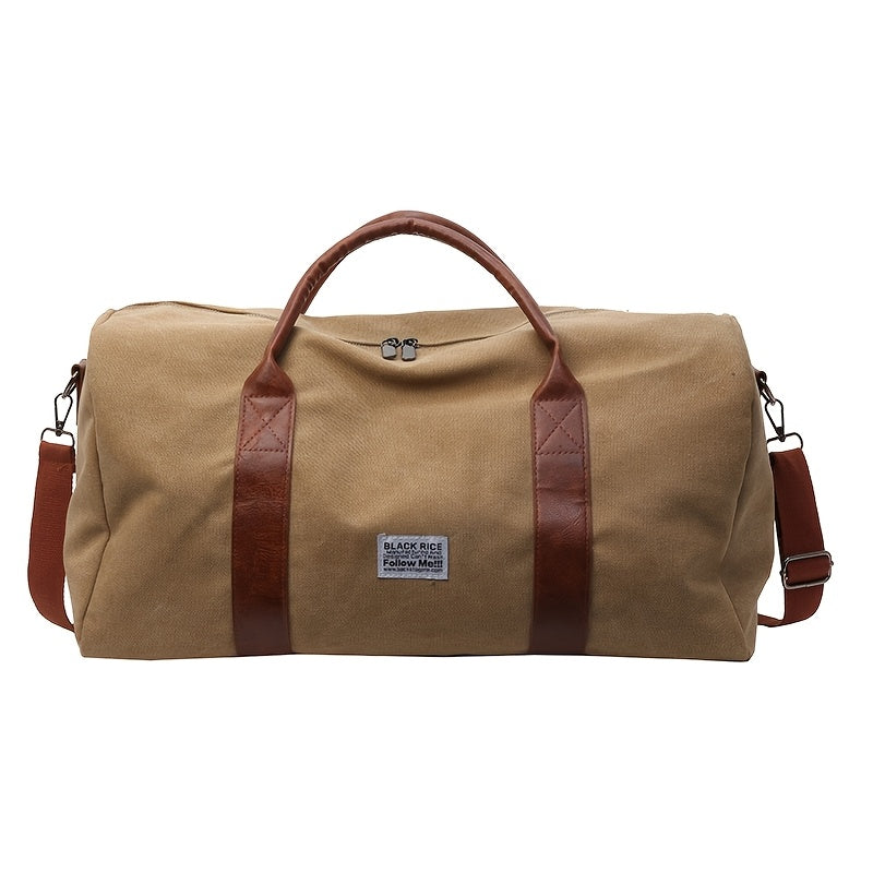 LUXIBAG - Sac de Voyage Vintage Lavé à Grande Capacité Organisateur Multi-Usage