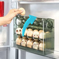 Rangement d’œufs pour frigo avec distribution facile