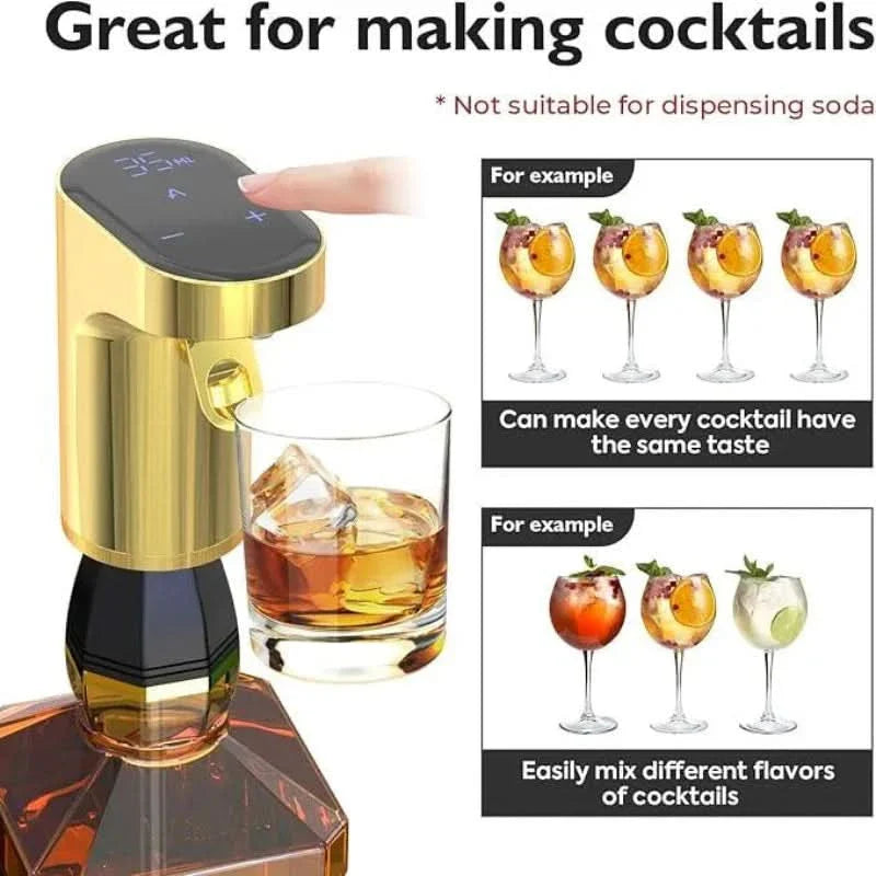 Verseuse électrique précise pour le vin et les boissons