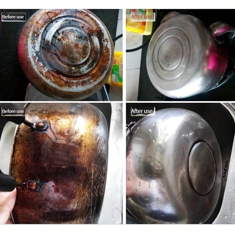 PUREBRITE - Outils de nettoyage en éponge diamant multi-pièces pour le fond des casseroles et les taches tenaces