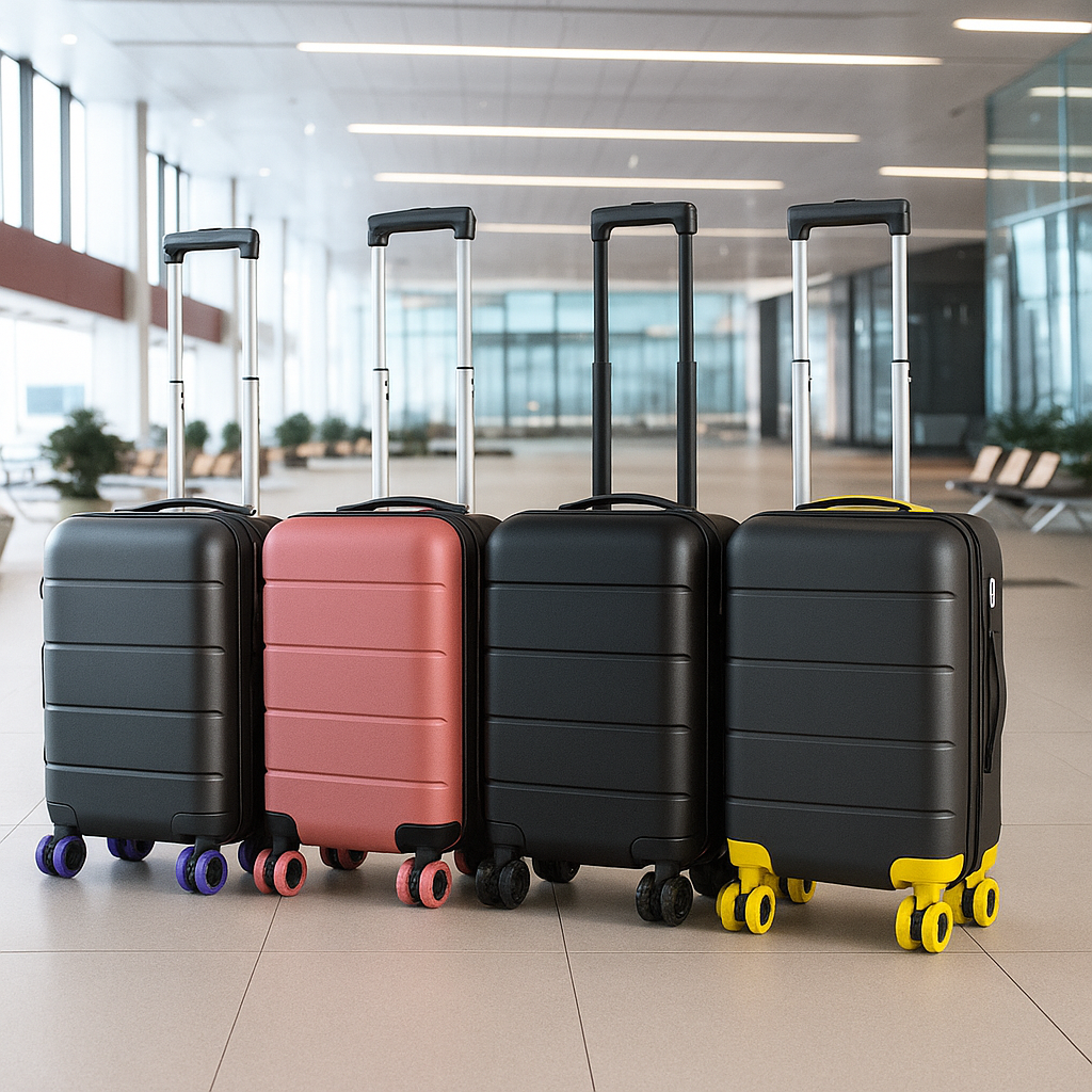 RollGuard Pro™ | Housses de protection en silicone pour roues de valise réduisant le bruit