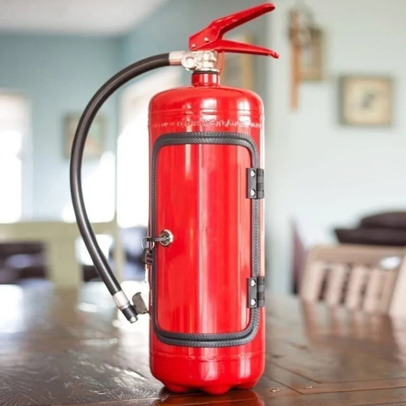 Stockage caché de bouteilles sous forme d'extincteur – BlazeVault