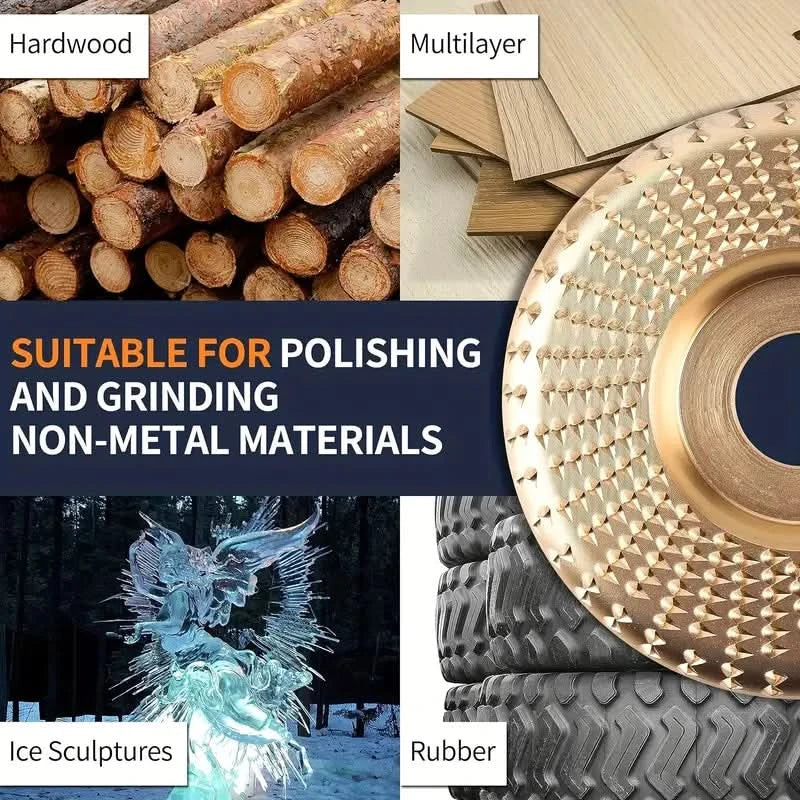Kit de disque de sculpture sur bois – Précision et efficacité pour vos créations