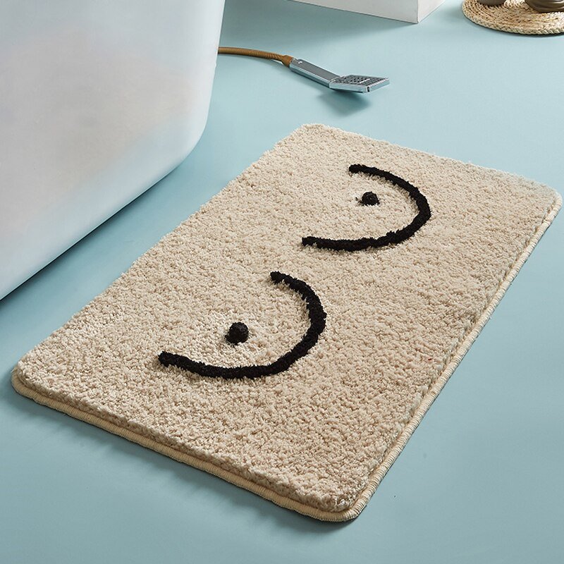 Tapis de Bain Doux et Antidérapant